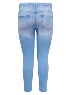 CARWILLY Middels høy midje Skinny Fit Ankellengde Jeans