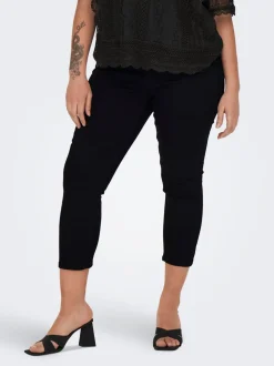 CARWILLY Middels høy midje capri Skinny Fit Jeans