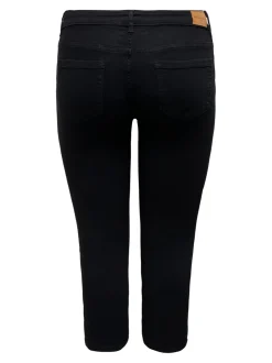 CARWILLY Middels høy midje capri Skinny Fit Jeans