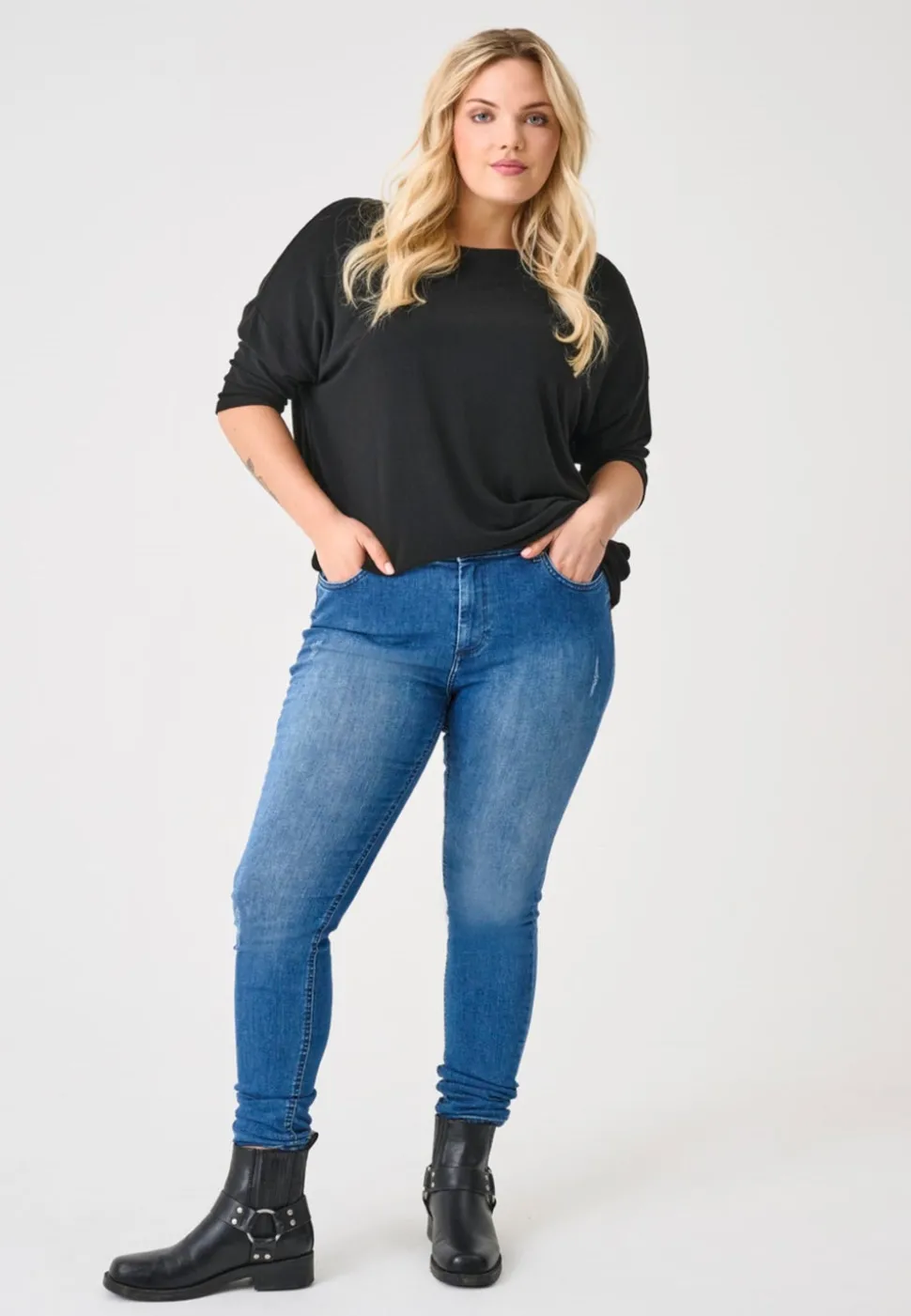 CARWILLY Middels høy midje Skinny Fit Jeans
