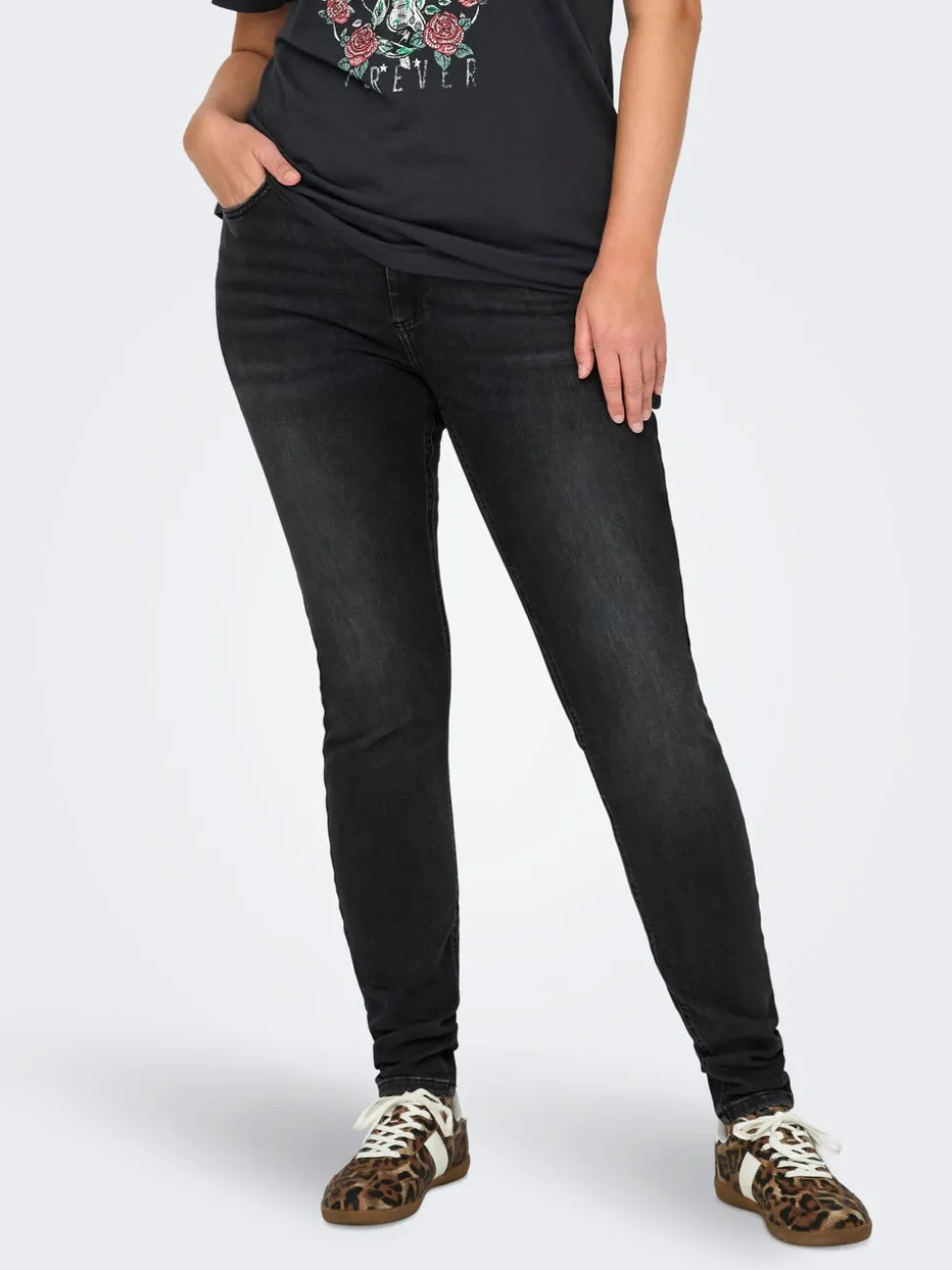 CARWILLY Middels høy midje Skinny Fit Jeans