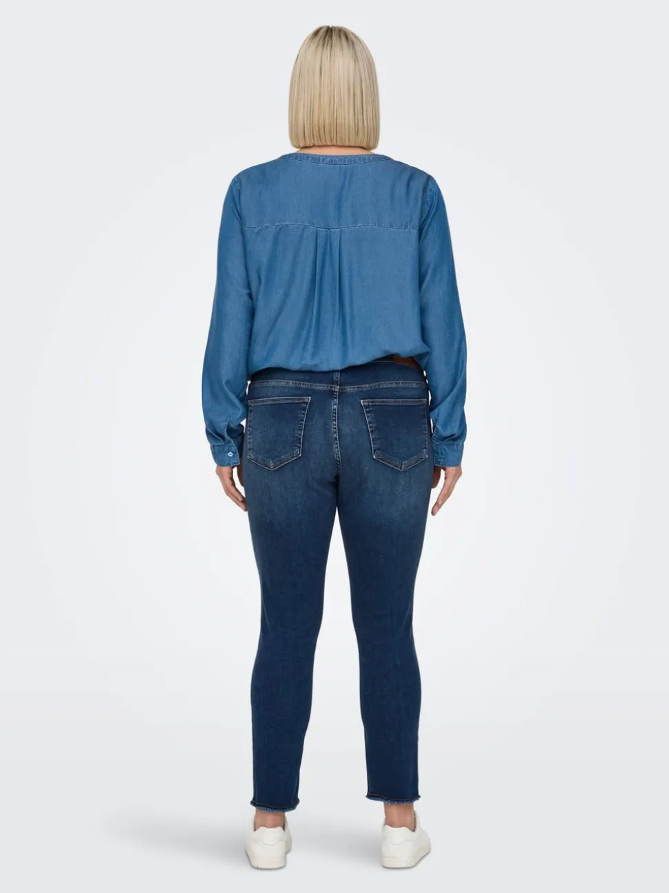 CARWILLY Middels høy midje Skinny Fit Ankellengde Jeans