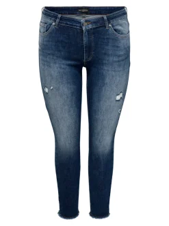 CARWILLY Middels høy midje Skinny Fit Ankellengde Jeans
