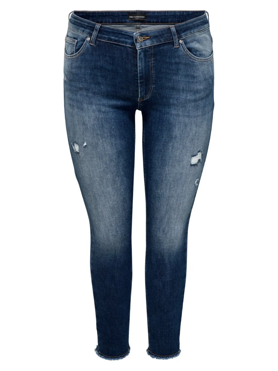 CARWILLY Middels høy midje Skinny Fit Ankellengde Jeans