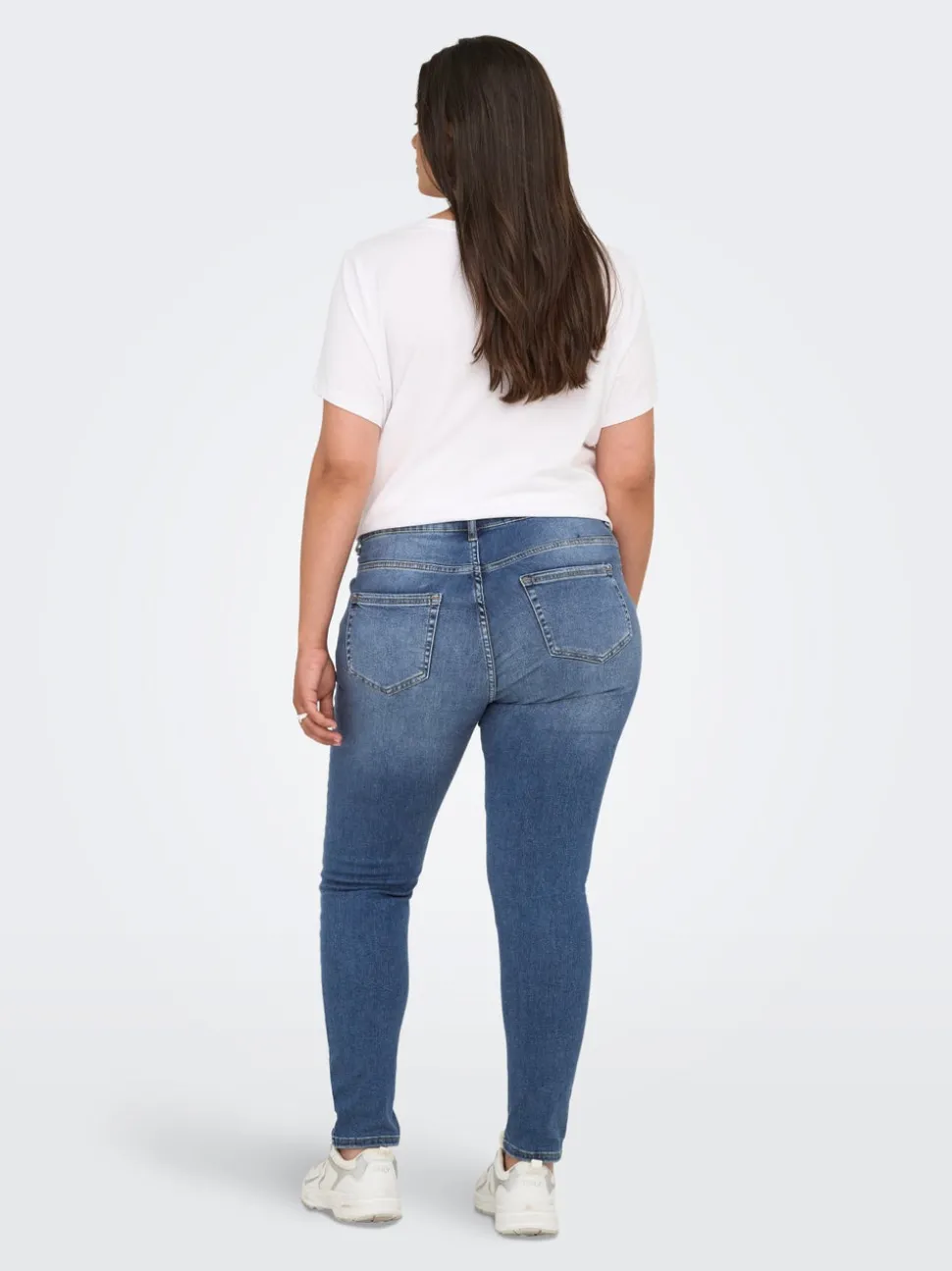CARWILLY Middels høy midje Skinny Fit Ankellengde Jeans