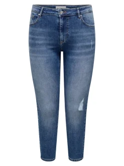 CARWILLY Middels høy midje Skinny Fit Ankellengde Jeans