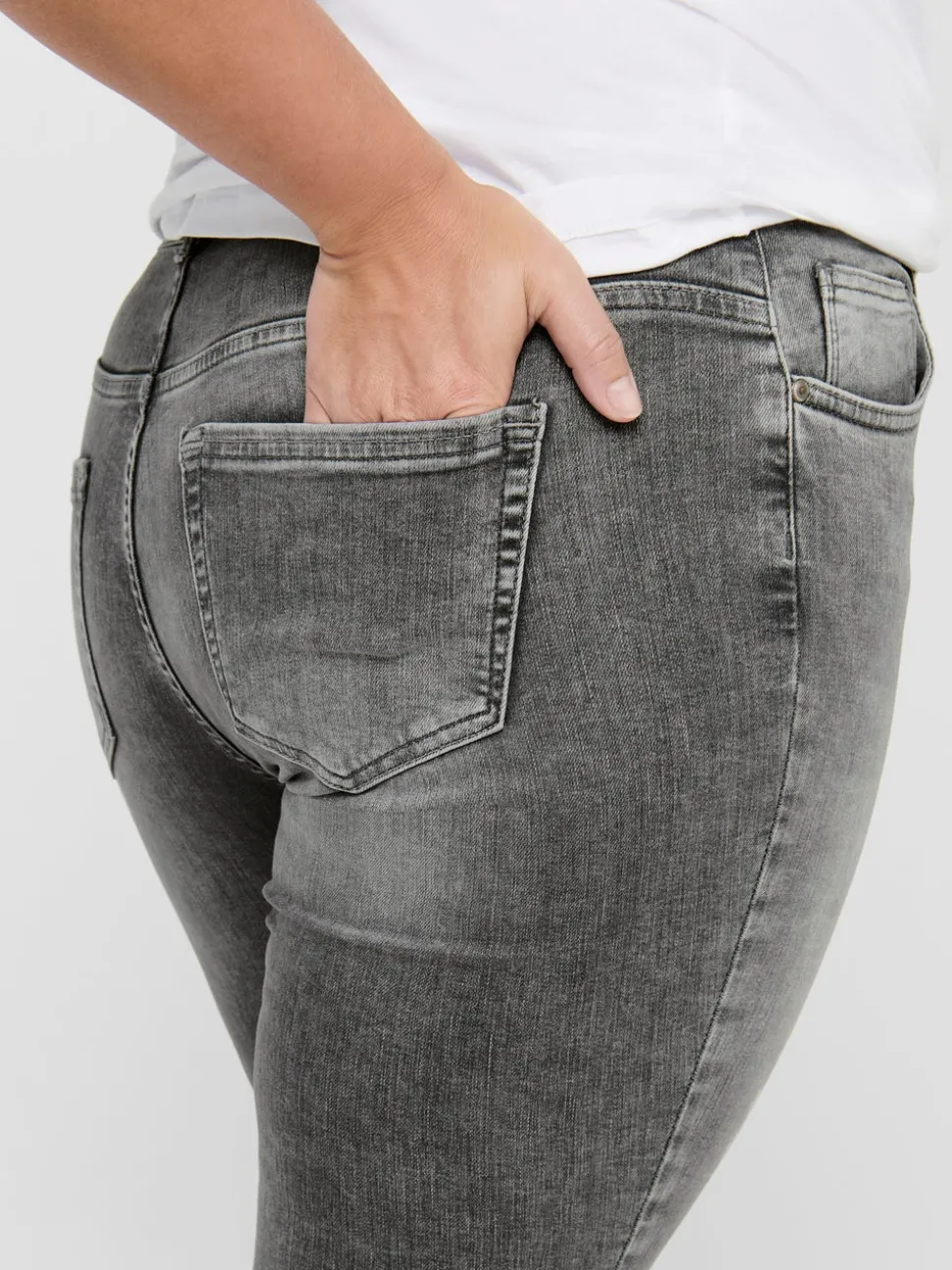 CARWILLY Normal midje Skinny Fit Ankellengde Jeans