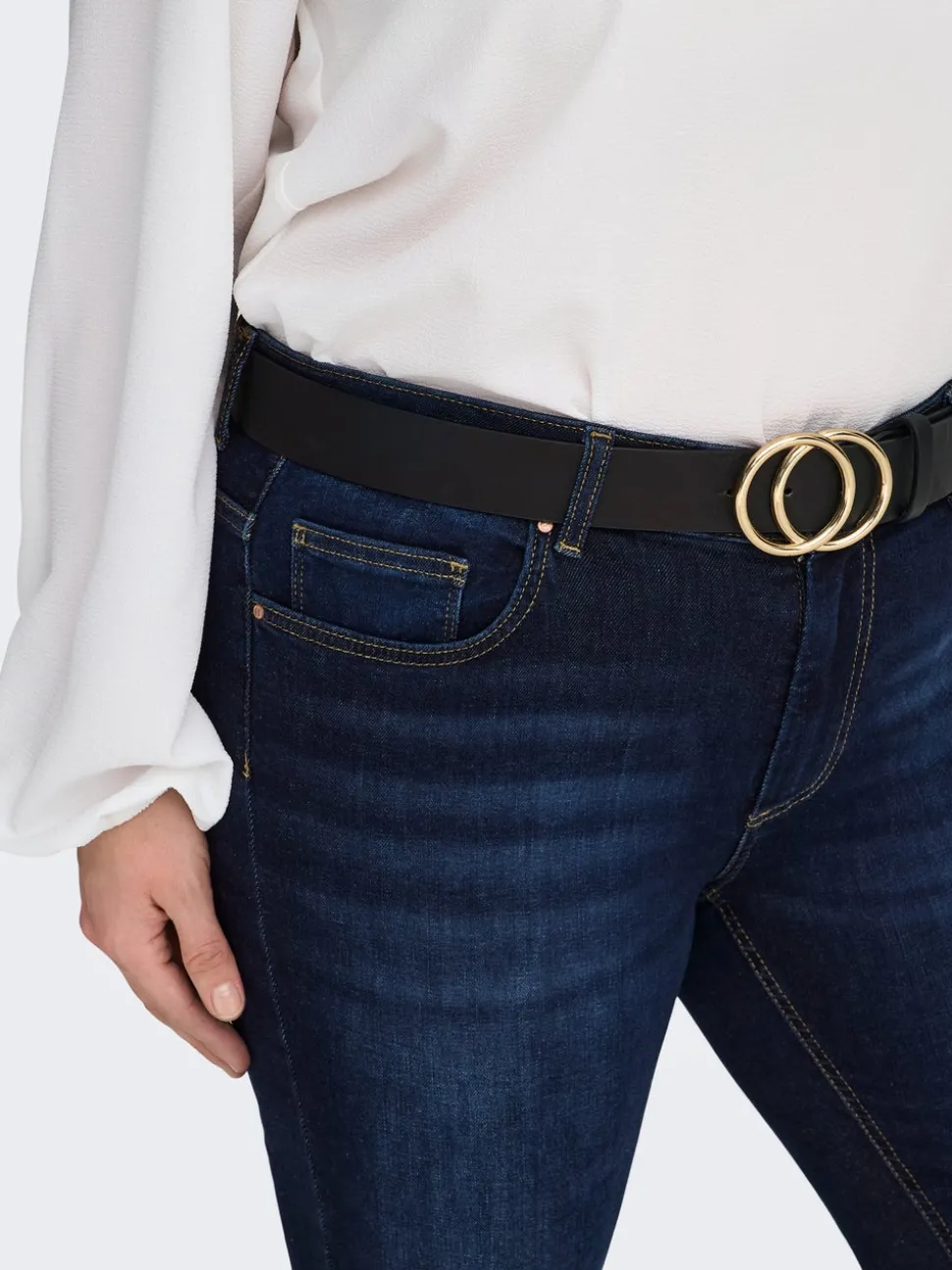 CARWILLY Normal midje Skinny Fit Ankellengde Jeans