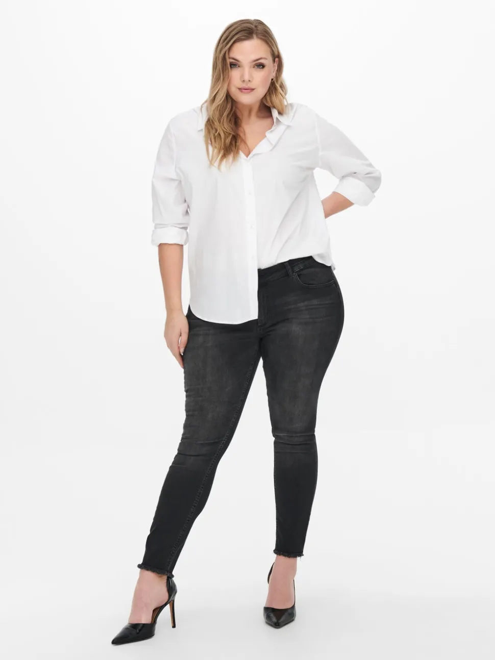 CARWILLY Normal midje Skinny Fit Ankellengde Jeans