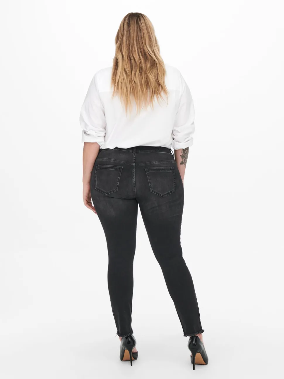 CARWILLY Normal midje Skinny Fit Ankellengde Jeans