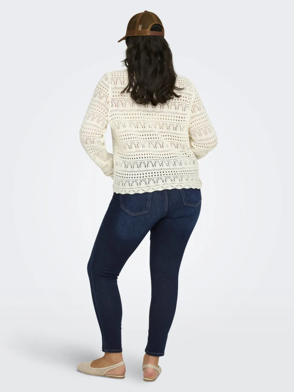 CARWILLY Skinny Fit Ankellengde Jeans