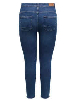 CARWILLY Skinny Fit Ankellengde Jeans