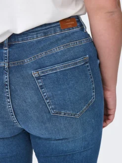 CARWILLY Skinny Fit Ankellengde Jeans