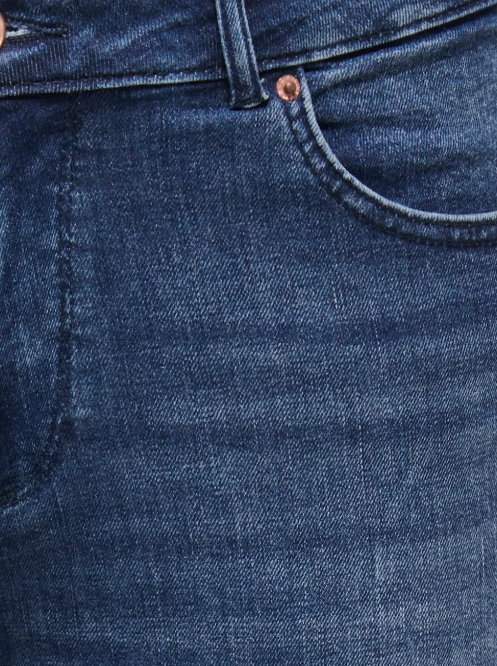CARWILLY Skinny Fit Ankellengde Jeans