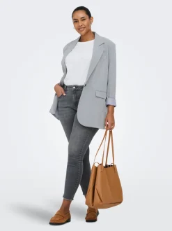 CARWILLY Skinny Fit Ankellengde Jeans
