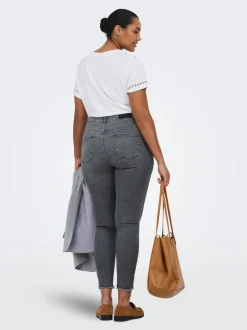 CARWILLY Skinny Fit Ankellengde Jeans