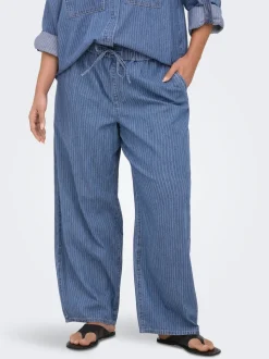 CARYASMIN Wide Leg Fit Bukser med vide ben