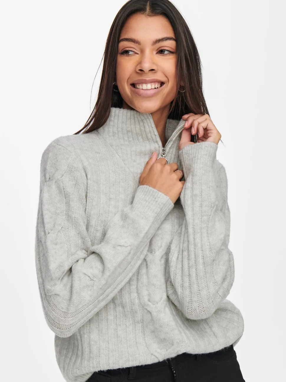 JDYANDREA Strikkegenser