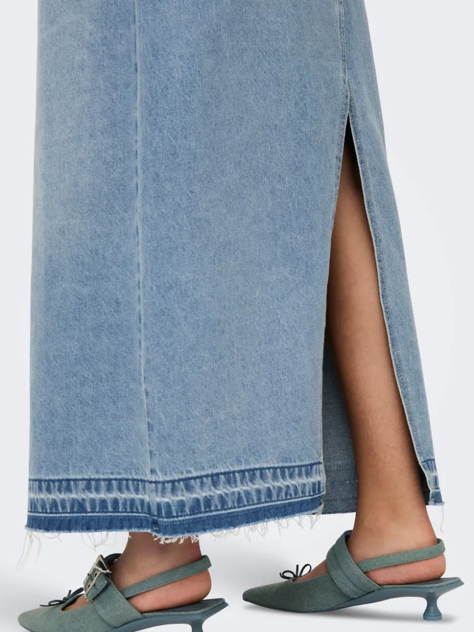 JDYBELLA Denim Denimskjørt Langt skjørt