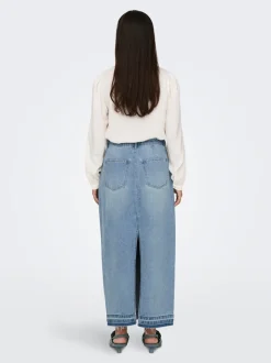 JDYBELLA Denim Denimskjørt Langt skjørt