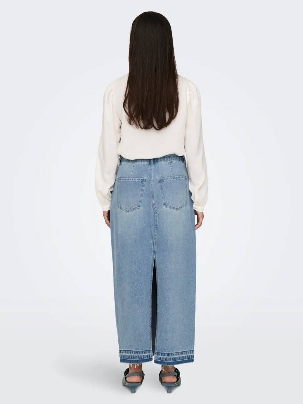 JDYBELLA Denim Denimskjørt Langt skjørt
