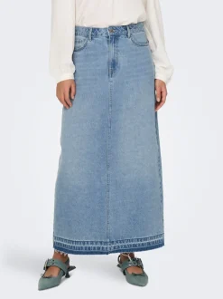 JDYBELLA Denim Denimskjørt Langt skjørt