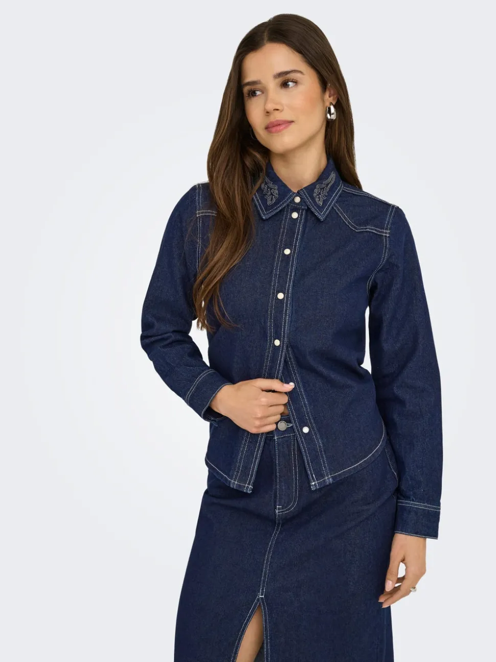 JDYBELLA Denimskjorte