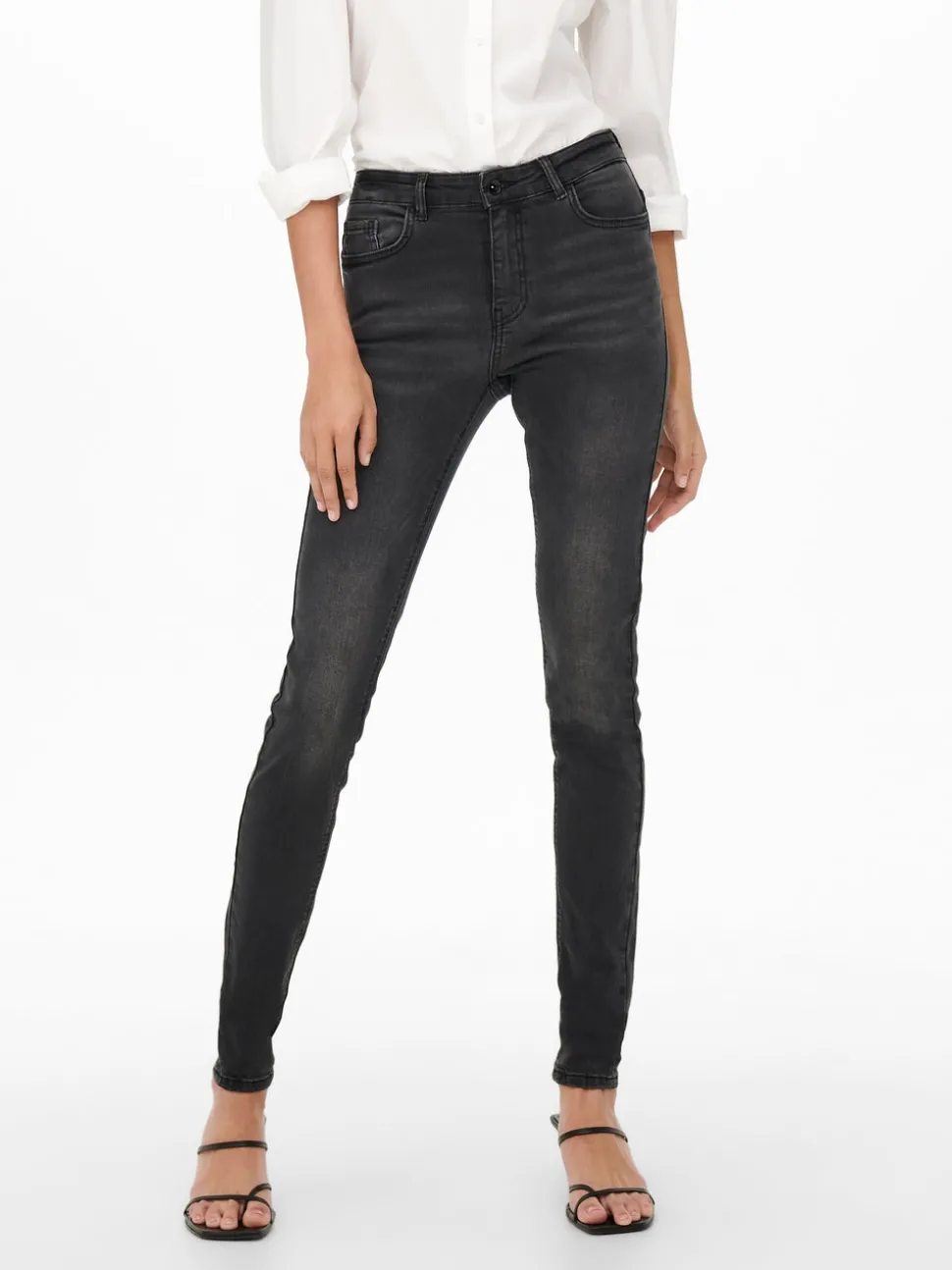 JDYBLUME Middels høy midje Skinny Fit Jeans