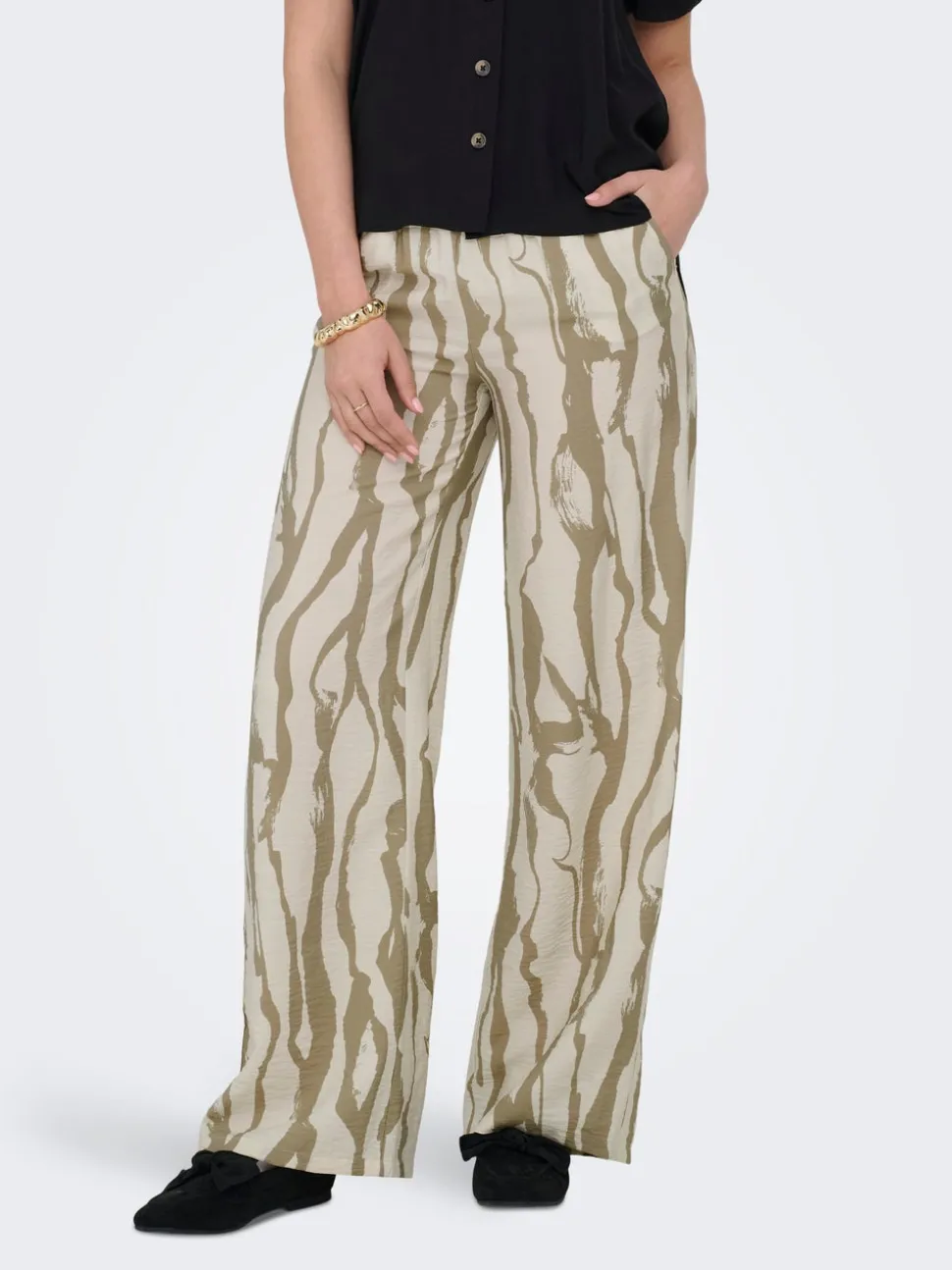 JDYCAMILLE Wide Leg Fit Bukser med vide ben