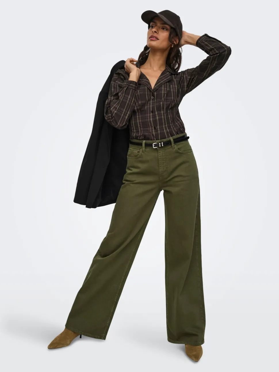 JDYCARINA Høy midje Wide Leg Fit Jeans