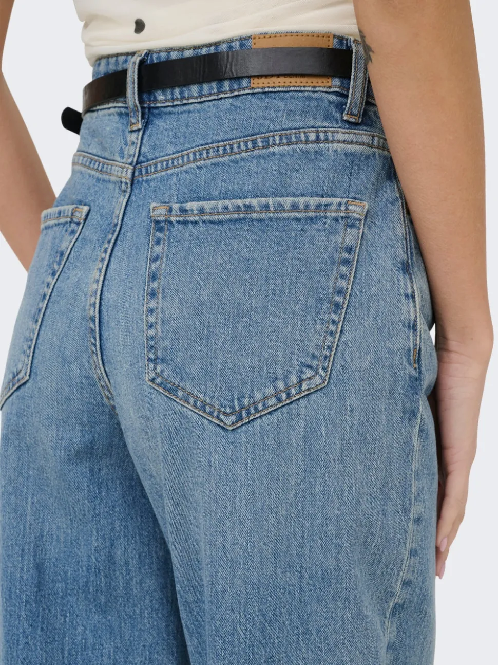 JDYCARINA Høy midje Wide Leg Fit Jeans