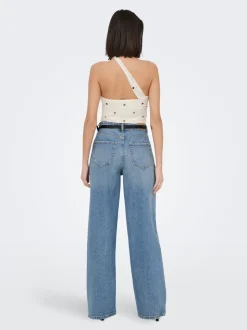 JDYCARINA Høy midje Wide Leg Fit Jeans