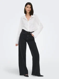 JDYCARINA Høy midje Wide Leg Fit Jeans