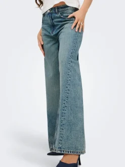 JDYCARINA Høy midje Wide Leg Fit Jeans