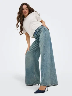 JDYCARINA Høy midje Wide Leg Fit Jeans