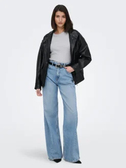 JDYCARINA Høy midje Wide Leg Fit Jeans