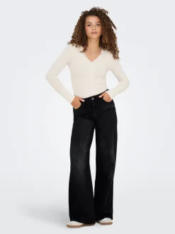 JDYCARINA Høy midje Wide Leg Fit Jeans