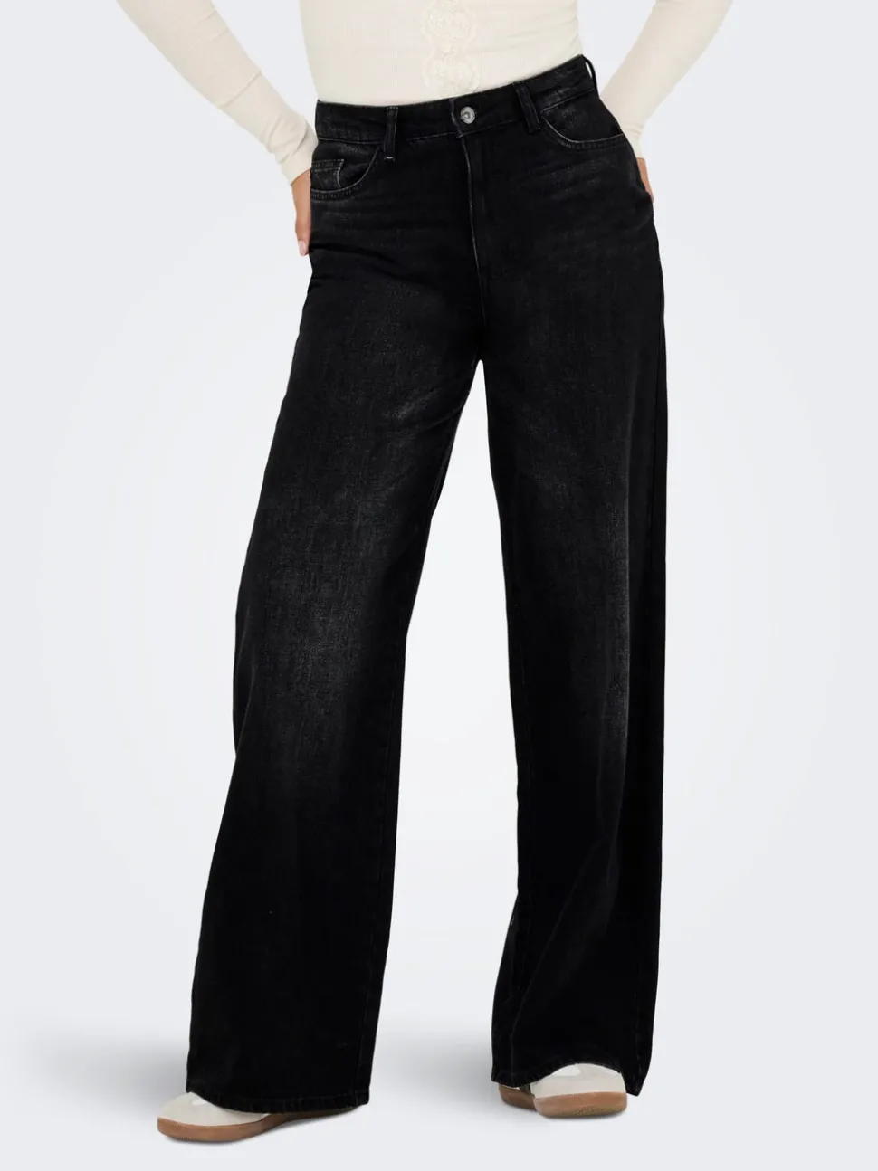 JDYCARINA Høy midje Wide Leg Fit Jeans