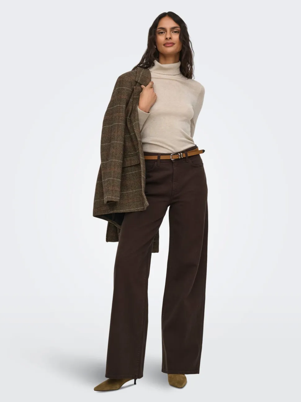 JDYCARINA Høy midje Wide Leg Fit Jeans