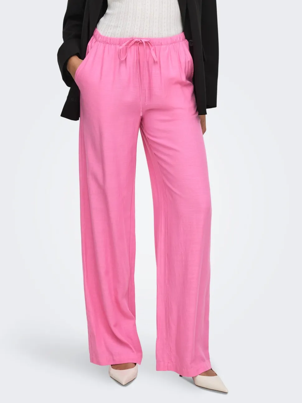 JDYCAYA Wide Leg Fit Lin Bukser