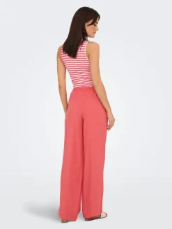 JDYCAYA Wide Leg Fit Lin Bukser