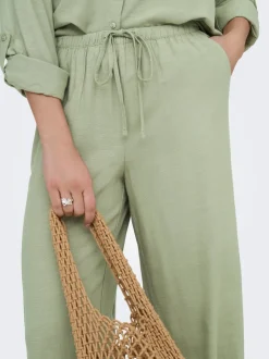 JDYCAYA Wide Leg Fit Lin Bukser