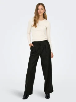 JDYCHARLY Wide Leg Fit Bukser med vide ben