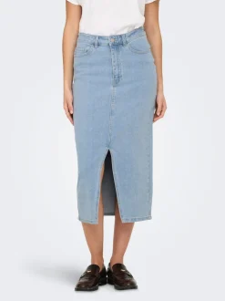 JDYDAKOTA Denim Denimskjørt Midiskjørt