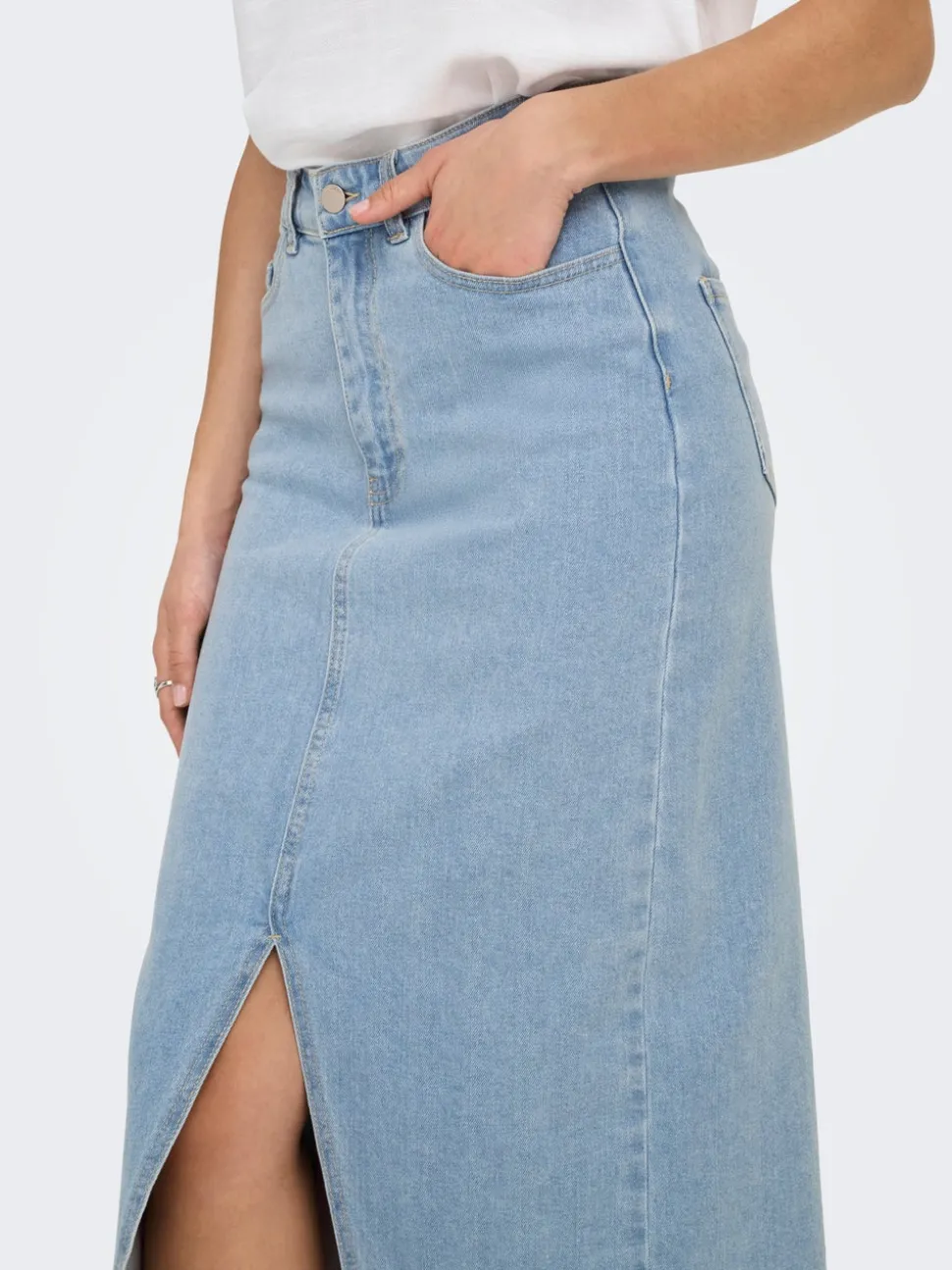 JDYDAKOTA Denim Denimskjørt Midiskjørt