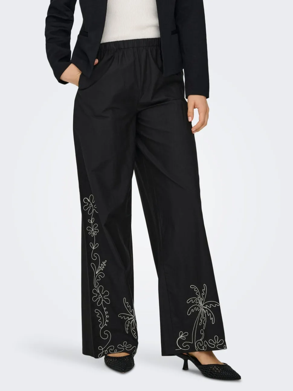 JDYELIZA Wide Leg Fit Bukser