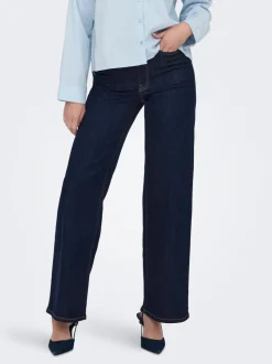 JDYFELINA-FINA Høy midje Wide Leg Fit Jeans
