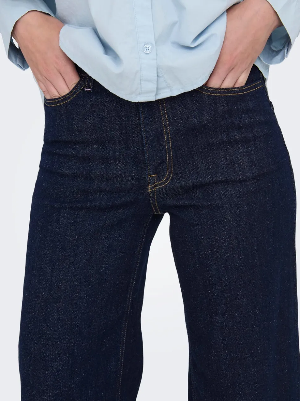JDYFELINA-FINA Høy midje Wide Leg Fit Jeans