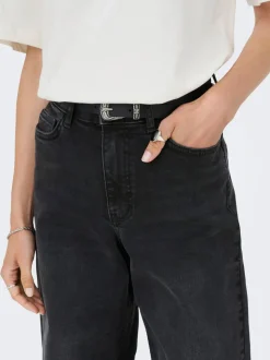 JDYFELINA-FINA Høy midje Wide Leg Fit Jeans