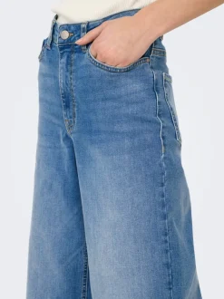 JDYFELINA-FINA Høy midje Wide Leg Fit Jeans